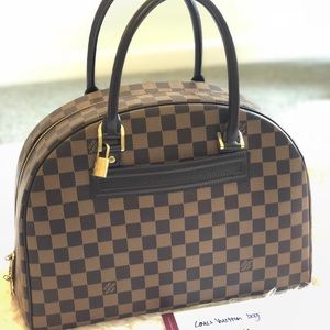 Rare Louis Vuitton Nolita Damier Ebene MM